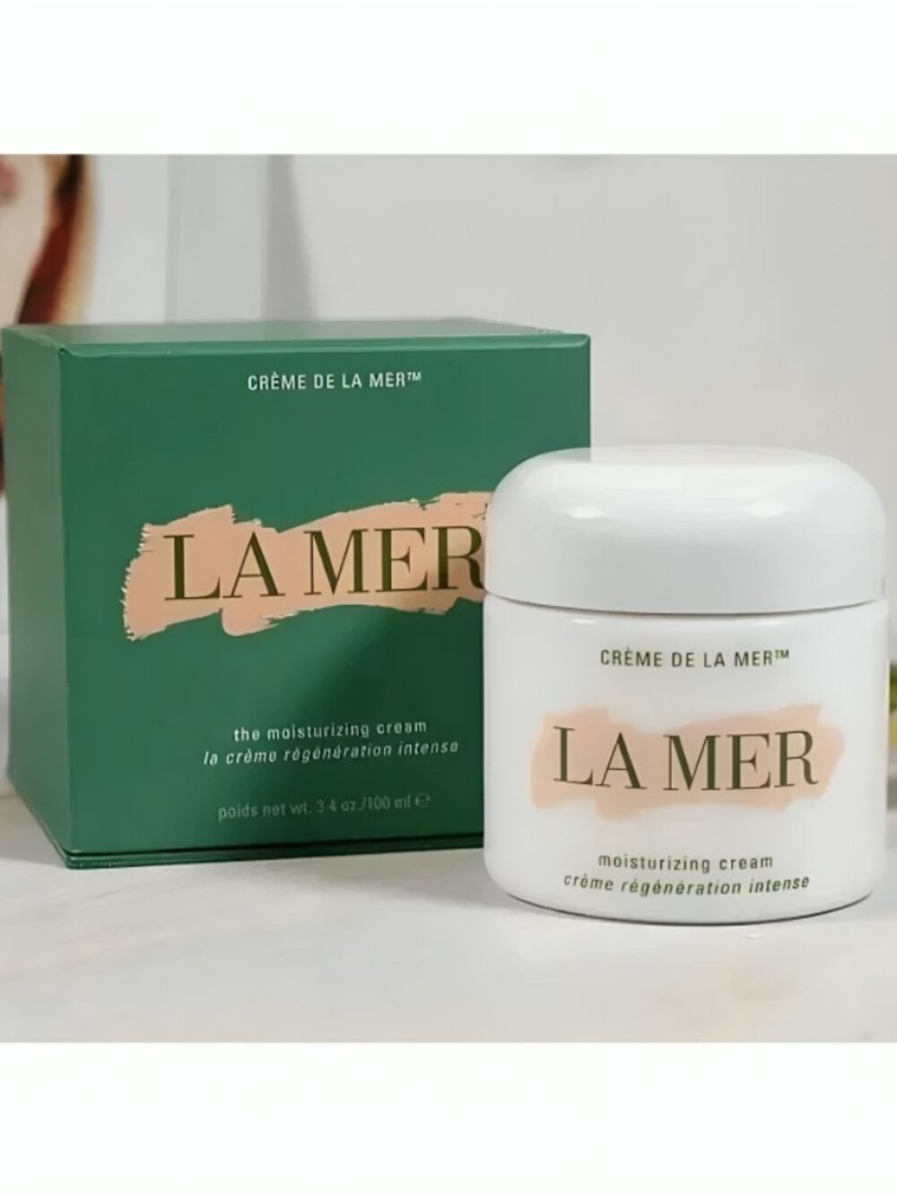 LA MER The Moisturizing Cream 3.4 oz / 100ml Luxury Face Moisturizer Full Size